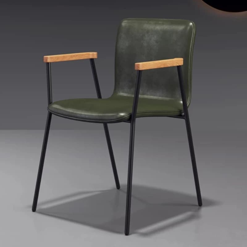 Cadeiras de jantar nórdicas bonitas, com apoio de braço, modernas, para escritório, sala de estar, móveis exclusivos para casa
