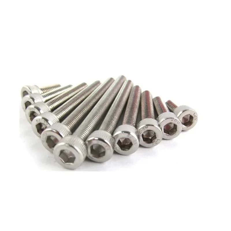 Conjunto de parafusos de aço inoxidável M3 Allen, 160 peças, diferentes tamanhos