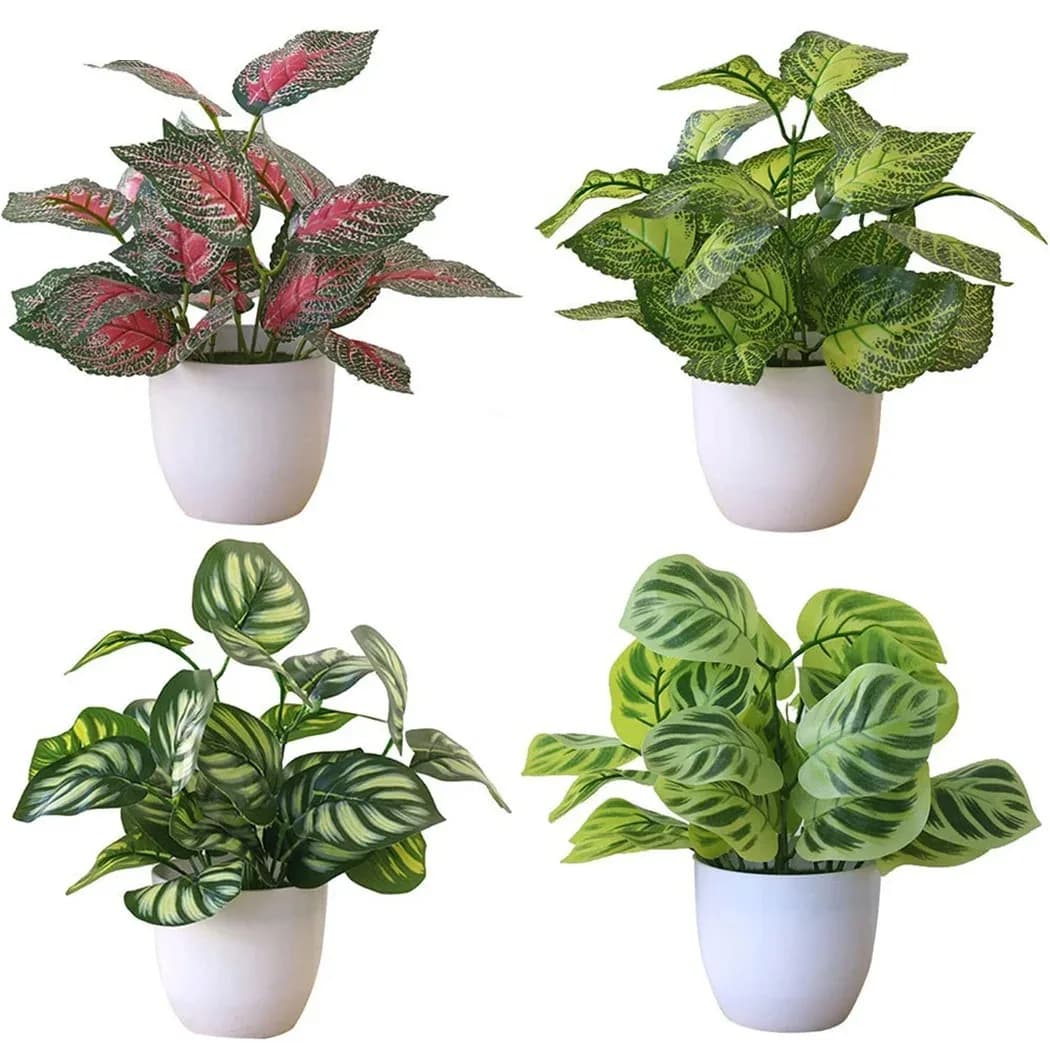 1pc folhagem artificial planta pote bonsai festa shopping casa desktop escritório decoração pequeno bonsai flor falsa vaso decorações para casa