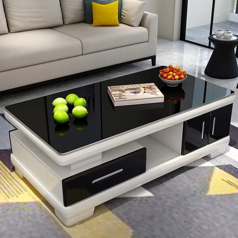 Mesa de centro alta extensível, exclusiva, rústica, minimalista, moderna, luxuosa, aço inoxidável, sofá, móveis tis, sala de estar