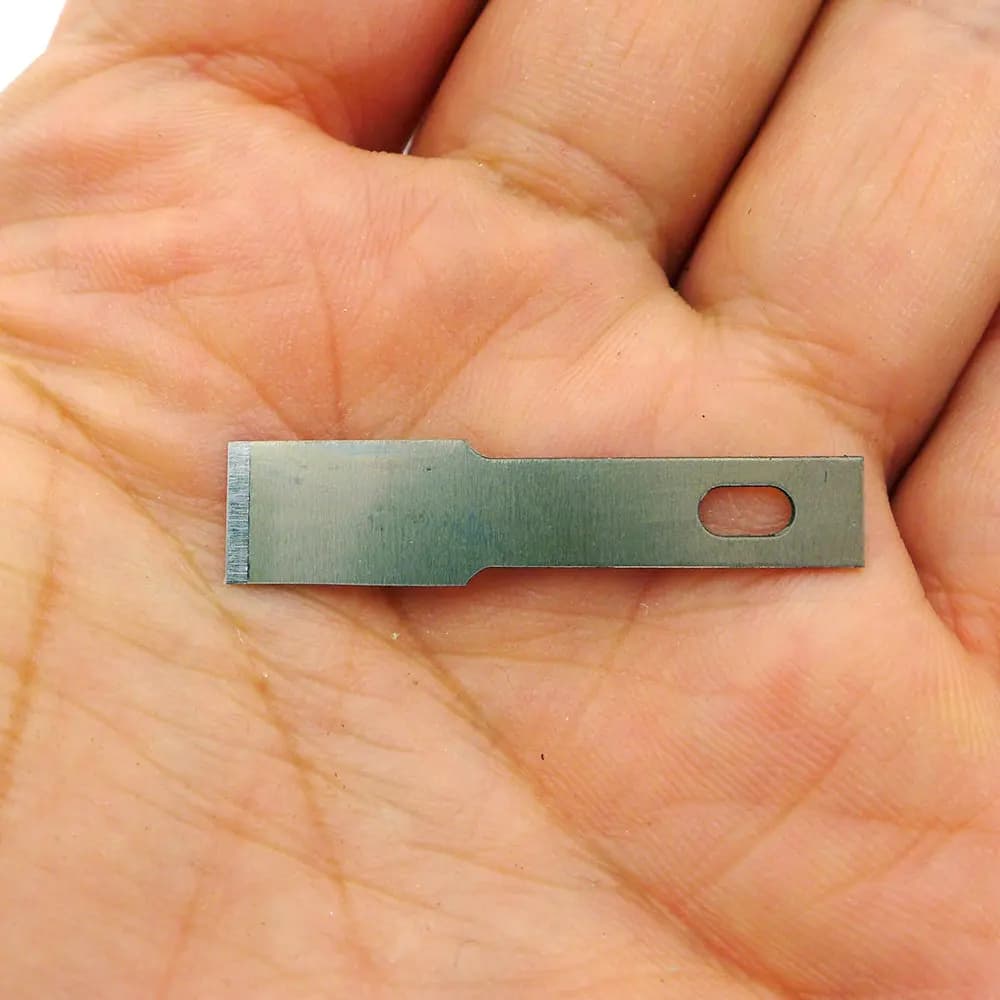 Lâmina dourada para manutenção de celular, corte preciso para remoção de cola em LCD
