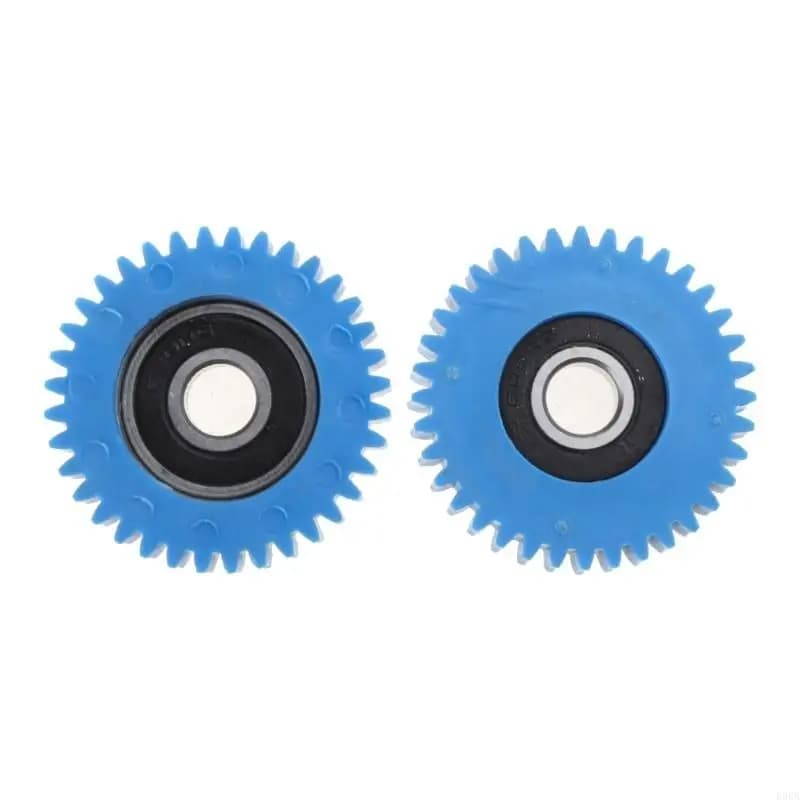 Duas engrenagens planetárias azuis de 36 dentes em náilon com rolamentos para motor Ba-fang 8-fun