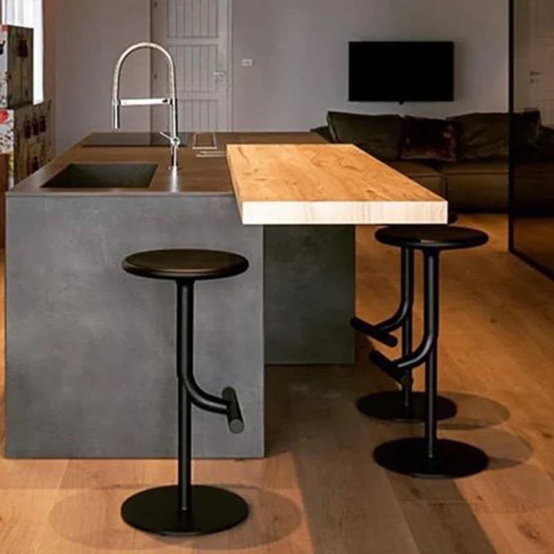 Cadeira de Bar Nórdica de Design Moderno, Banqueta Alta para Cozinha, Cadeira de Café, Cadeiras de Jantar, Móveis para Casa MQ50BY