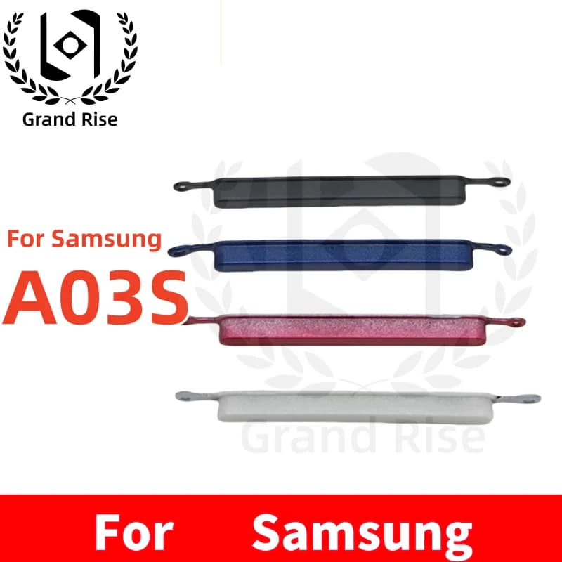 Botão de Energia + Botões Laterais de Volume para Samsung Galaxy A01 A01Core M01Core A02 A03 A04 Core A03S A04S A05 A05S