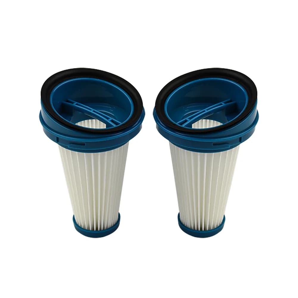 Filtro para aspirador de pó Leifheit Roaro Powervac 2 em 1 branco com detalhes azuis, kit 2 peças