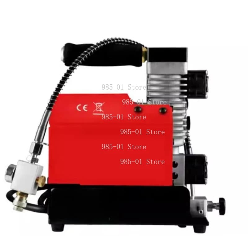 Compressor de Ar PCP GX-CS2 12V 30Mpa 300Bar 4500Psi 12L/min Bomba Portátil de Alta Pressão para Tanque de Mergulho e Carro