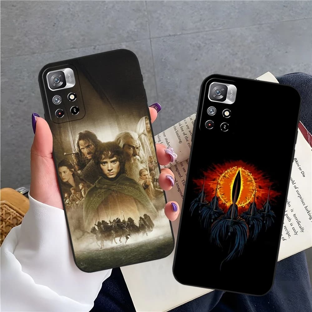 Capa de telefone com design de O Senhor dos Anéis para Xiaomi