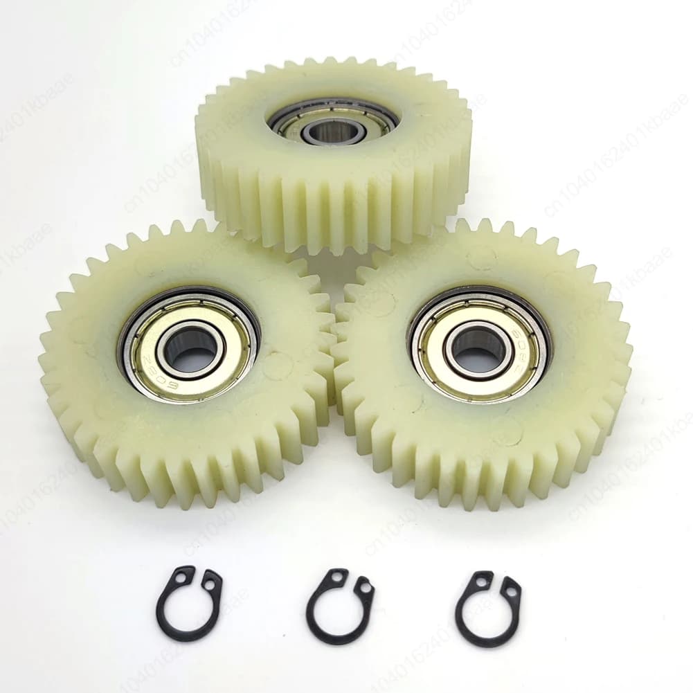 Engrenagem planetária de 47x13.5mm, 36 dentes, com rolamentos de 8mm, cubos de roda, bicicleta elétrica, engrenagem de nylon para motor bafang, peças de e-bike