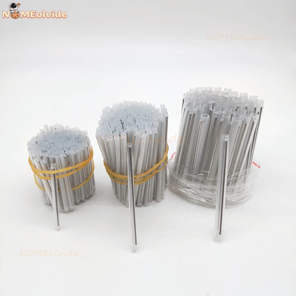 Conjunto de tubos termorretráteis transparentes para fibra óptica 1Pin 2Pin protetor de emenda 40 45 60mm