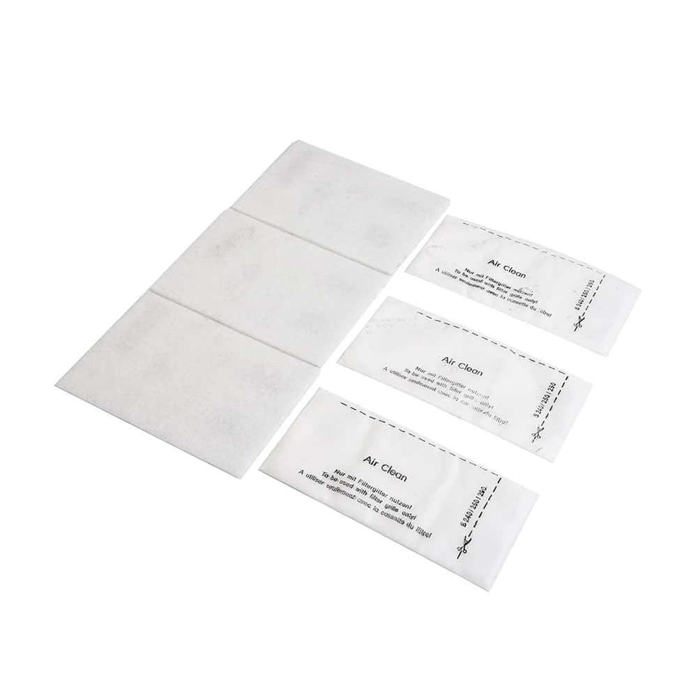Filtros de ar Super Air Clean brancos para aspirador de pó Fettel