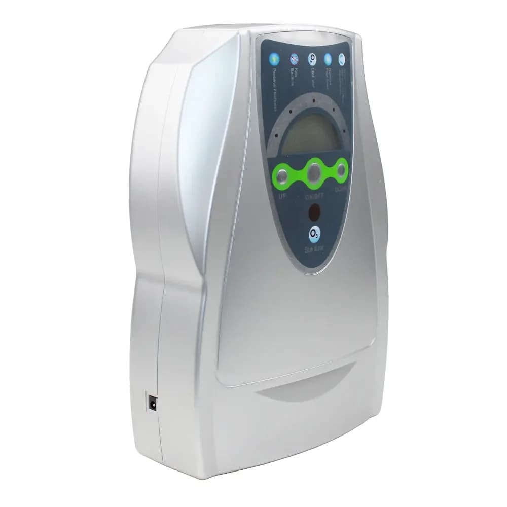 Gerador de ozônio 220V 110V 12V com múltiplas entradas de energia para purificação de ar e água