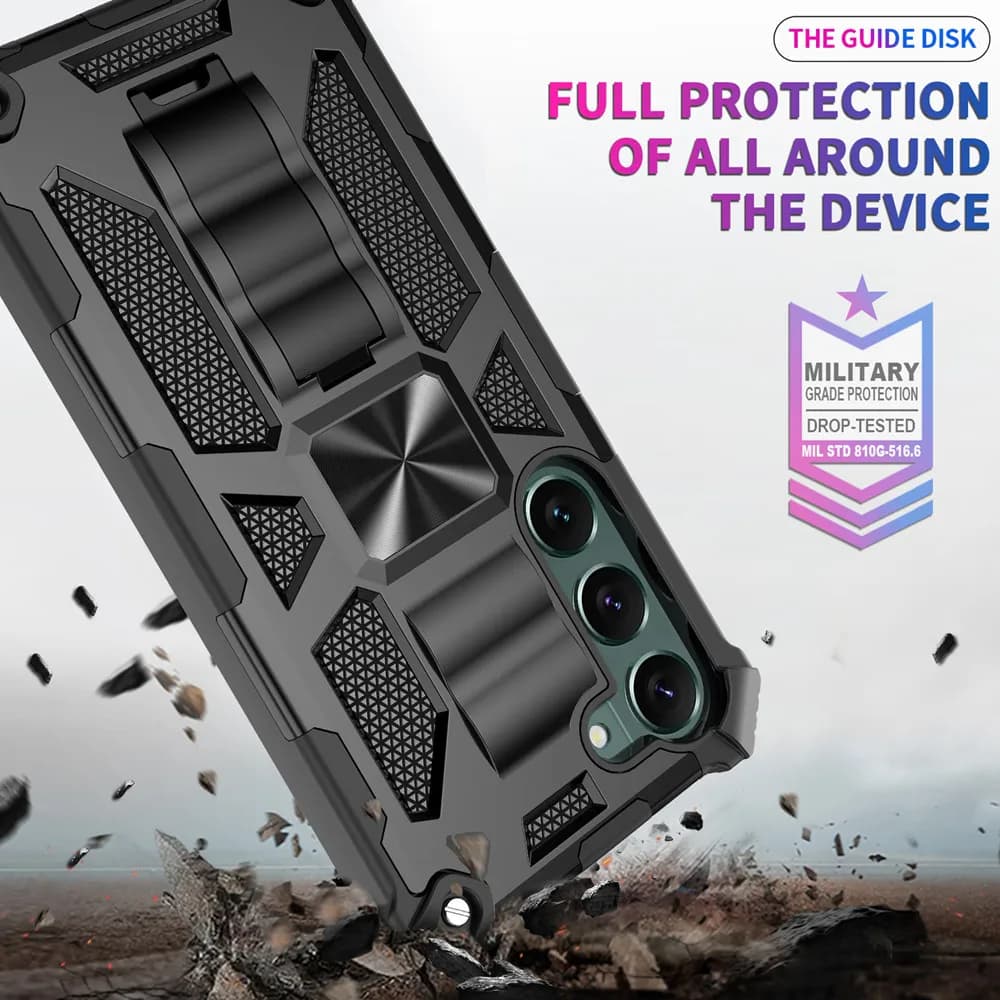 Capa de proteção camuflada à prova de choque para smartphone