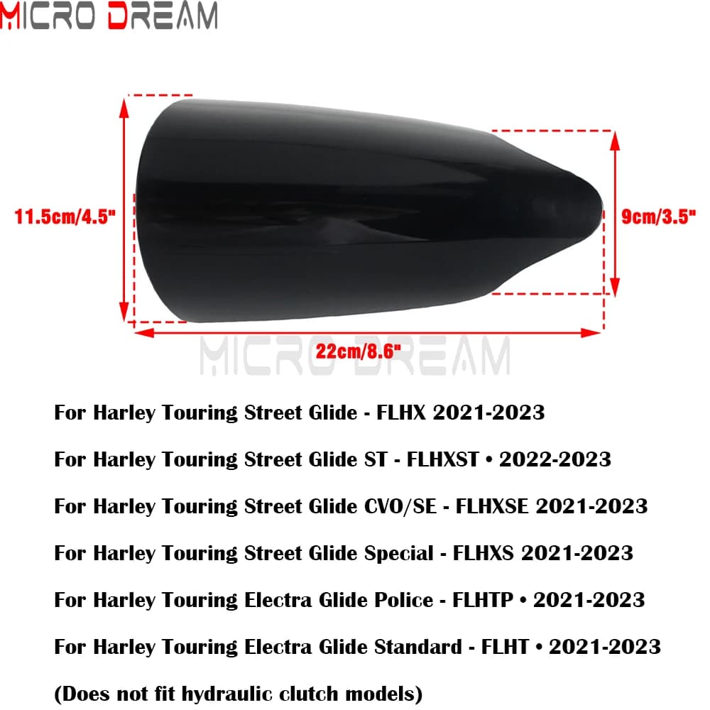 Para harley touring street electra glide flhx flhxs flhtp flht motocicleta handguards protetor guiador mão guarda escudo capa
