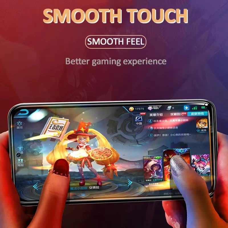 Protetor de tela Xiaomi Poco vidro temperado toque suave para melhor experiência em jogos no celular