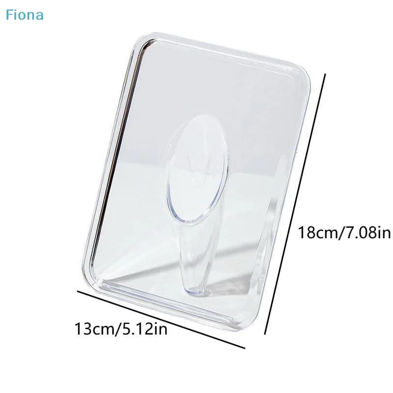 Vaso decorativo acrílico transparente com medidas 18cm por 13cm para fotos e flores