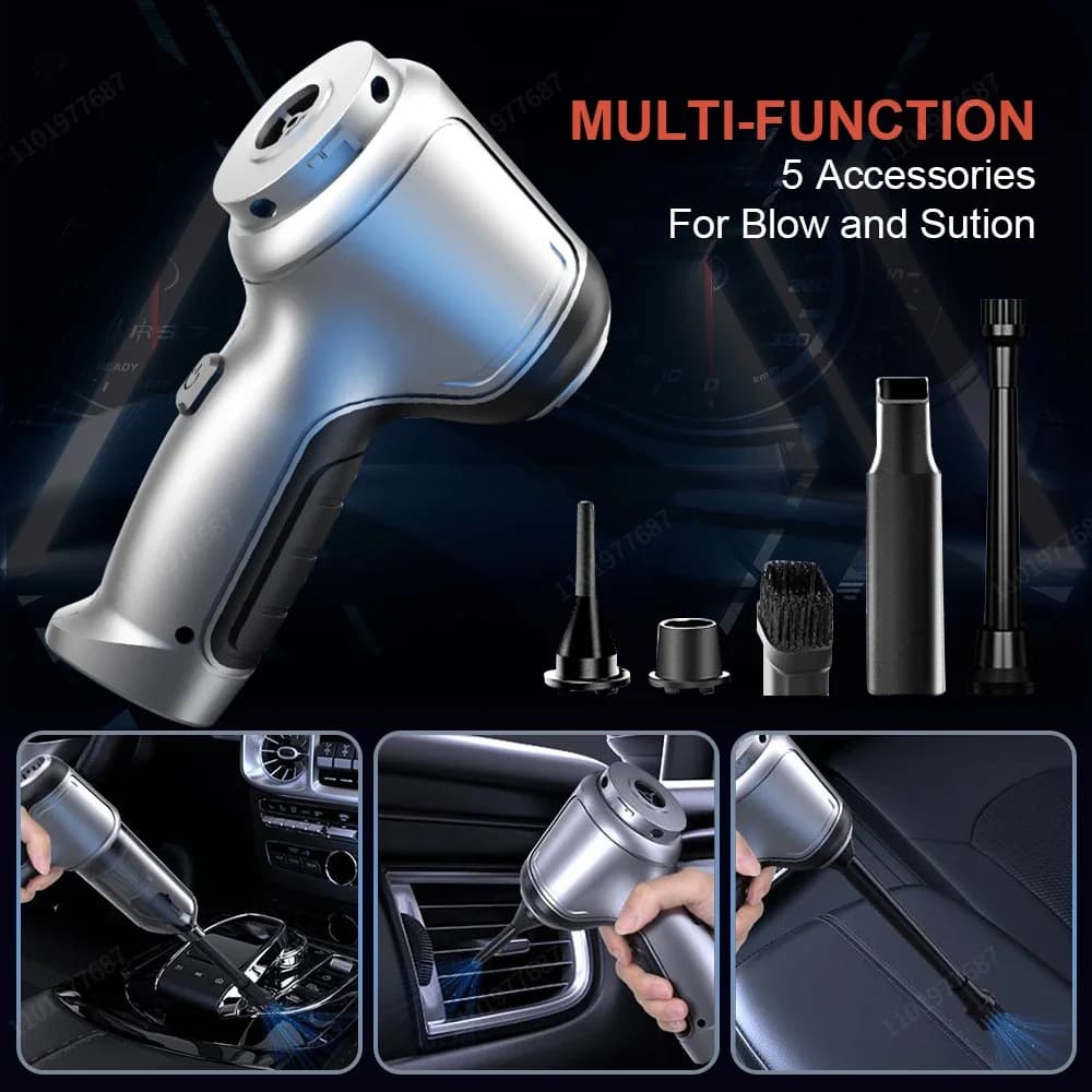 95000Pa Portátil Sem Fio Vacuum Cleaner Car Aspirador Handheld Mini ForCar Casa Desktop Teclado Limpeza sem fio limpador