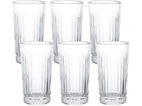 Jogo de Copos de Vidro 440ml 6 Peças Haus Concept Pavillion