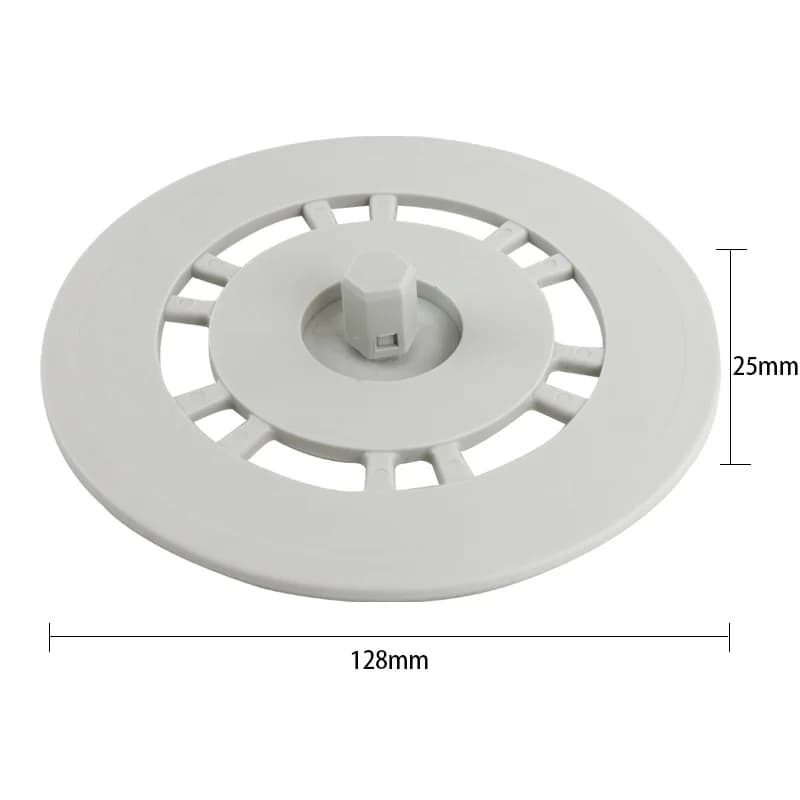 Disco de suporte cinza para mop de 128mm de diâmetro e 25mm de altura para kit acessórios Dreame