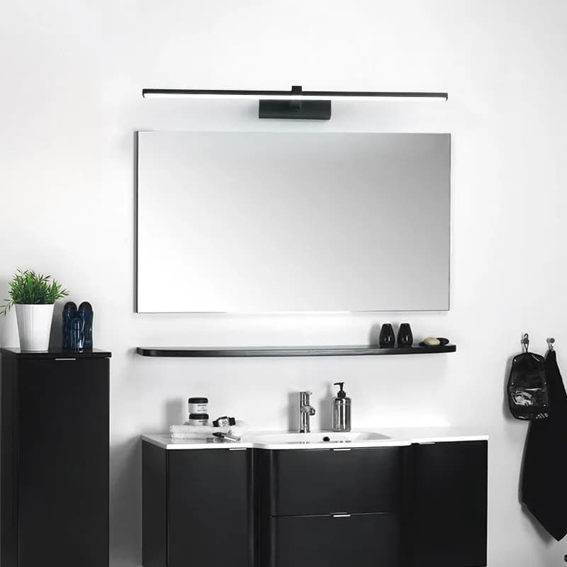 Lâmpada de parede LED para banheiro, moderna e à prova d'água, iluminação branca