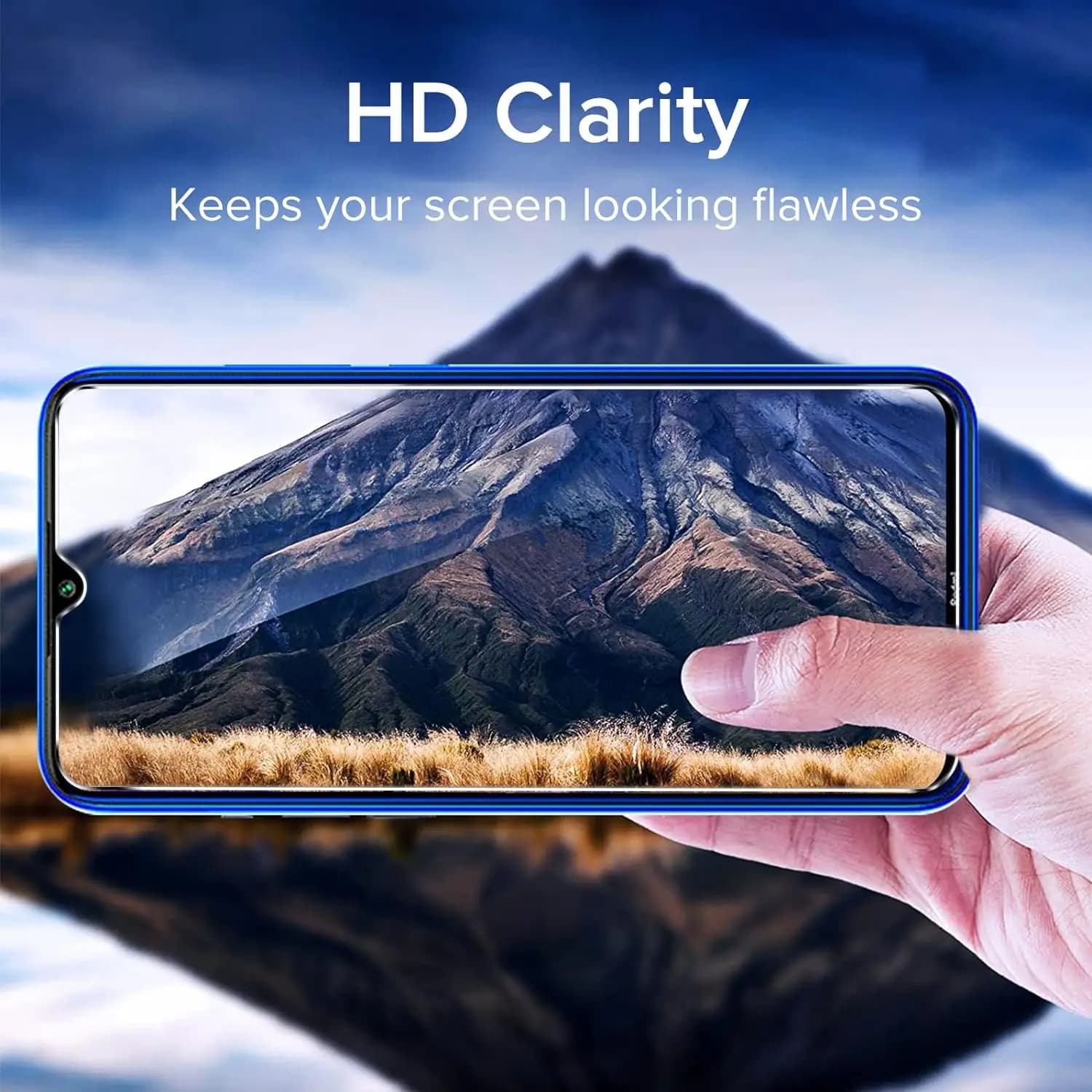 Película protetora de tela Xiaomi Redmi Note 7 Pro com alta definição e clareza HD