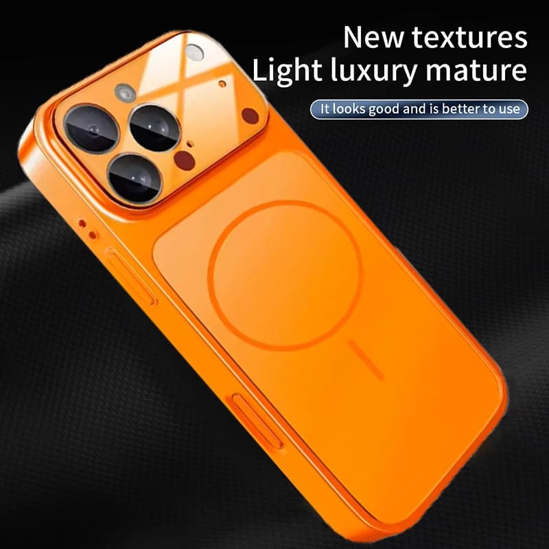 Uma capa de telefone que faz seu telefone parecer como a série 17, para iPhone 17 Pro Max 13 14 15 16 Pro Max 17 Pro Capa de telefone magnética