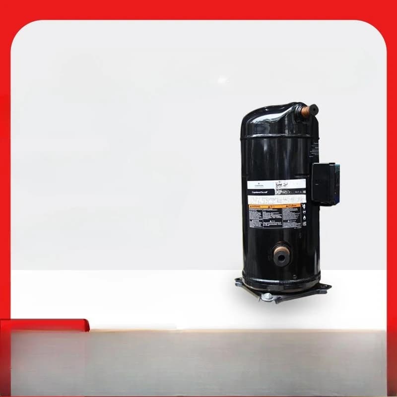 Compressor scroll totalmente fechado ZB95KQ-TFD-55, preto, para refrigeração industrial