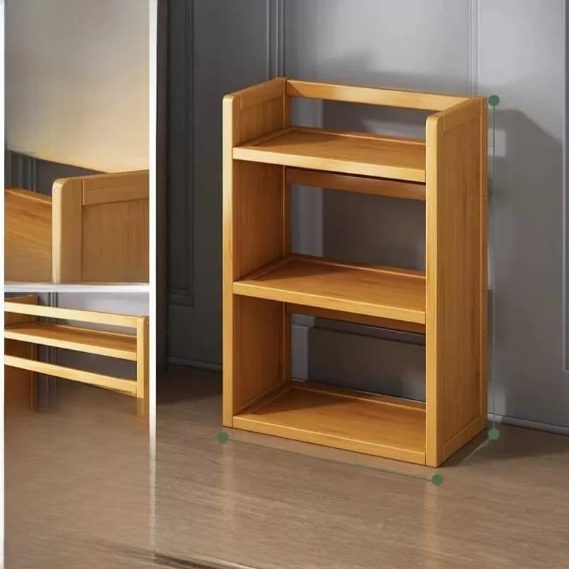 Suporte para Xícaras de Chá em Madeira Sólida de Tamanho Pequeno, Estilo Moderno e Minimalista, Prateleira de Exibição de Fol...