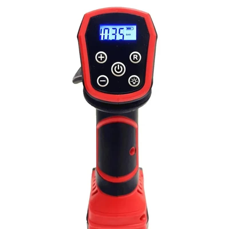 Bomba de ar elétrica sem fio vermelha Milwaukee 18V
