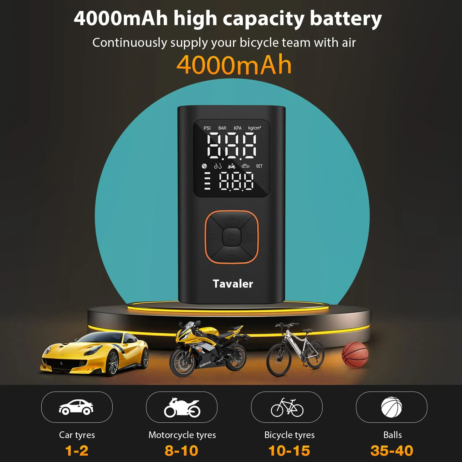 Mini compressor de ar 12v 150psi portátil bomba de ar elétrica inflator de pneu de carro para motocicleta bicicleta pneu bomba de enchimento de ar