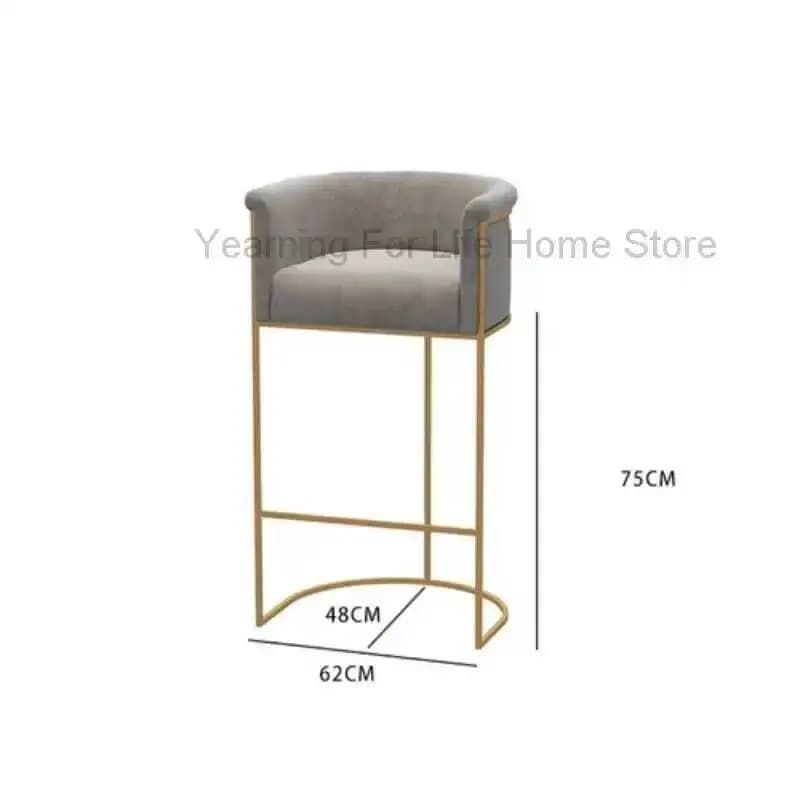 Designer de acento cadeira barra nordic alto design ao ar livre cadeira cozinha gamer luxo salão cadeiras de jantar móveis modernos by014