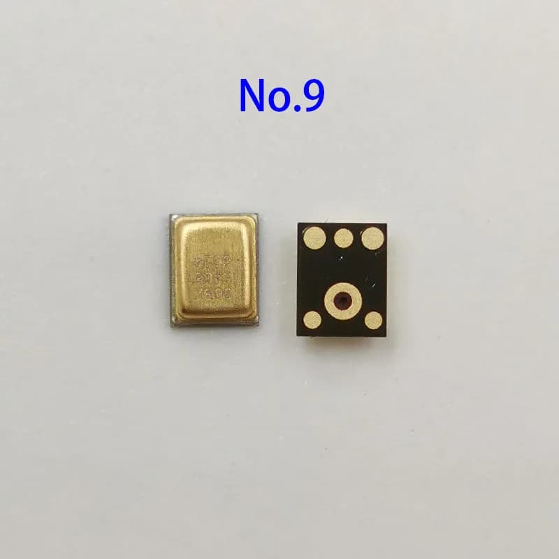 Microfone interno para celular Xiaomi série 9, peça de reposição dourada e preta para celular
