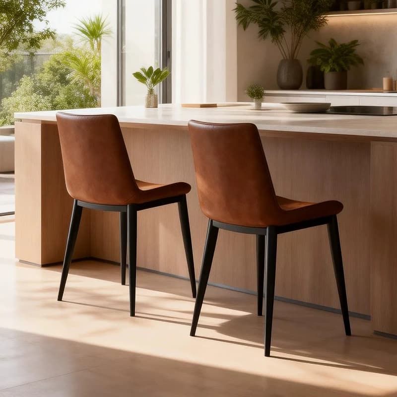 Cadeiras de Jantar Modernas de Designer, Cadeiras de Jantar Luxuosas Estofadas para Sala de Estar, Cadeiras Nórdicas para Festas, Móveis para Casa