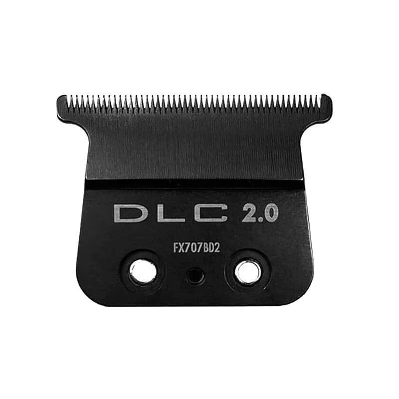 Várias lâminas de barbeador em cores diferentes, incluindo 'SKELETONFX', 'DLC 2.0', 'GOLDFX' e 'CHAMPIONEFX'.