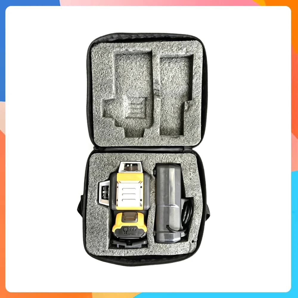 Nível a Laser Infravermelho Portátil com Medição Automática e Marcação de Nível de Luz Verde para Desenho e Mochila