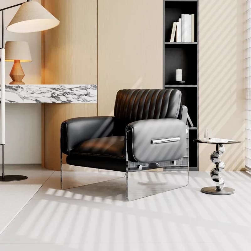 Cadeira Relaxante para Sala de Estar, Móveis Modernos de Luxo, Poltrona Confortável, Cadeira de Balanço, Cadeiras de Jantar, Lounge