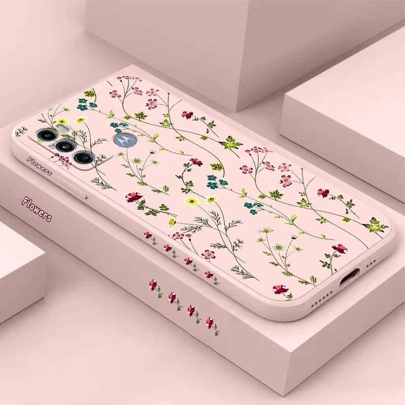 Caixa amarela do telefone do silicone do girassol, para motorola moto g60, g62, g52, g42, g40f, g50, g24, g60s, g84, g100, g54, g72, g82, g9power