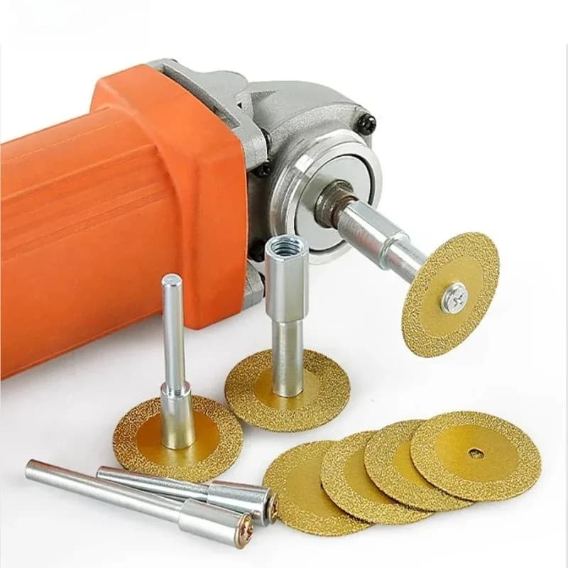 5 Peças de Disco de Corte Mini de 40mm para Ferramenta Dremel, Acessórios Rotativos, Disco de Desbaste Diamantado, Lâmina de Serra Circular Rotativa, Discos Abrasivos