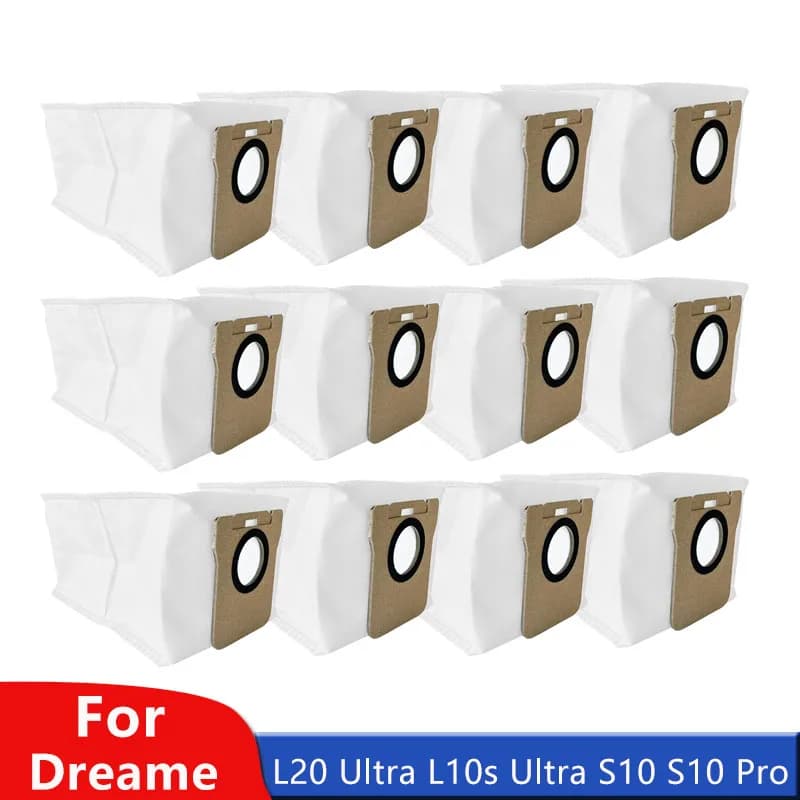Saco de pó para dreame l20 ultra l10s ultra s10 s10 pro peças aspirador pó para xiaomi mijia omni 1s b101cn robô x10 + x20 +