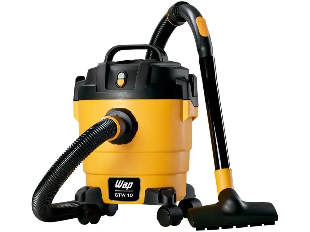 Aspirador de Pó e Água Wap GTW 10 com Porta - 110V, amarelo e preto