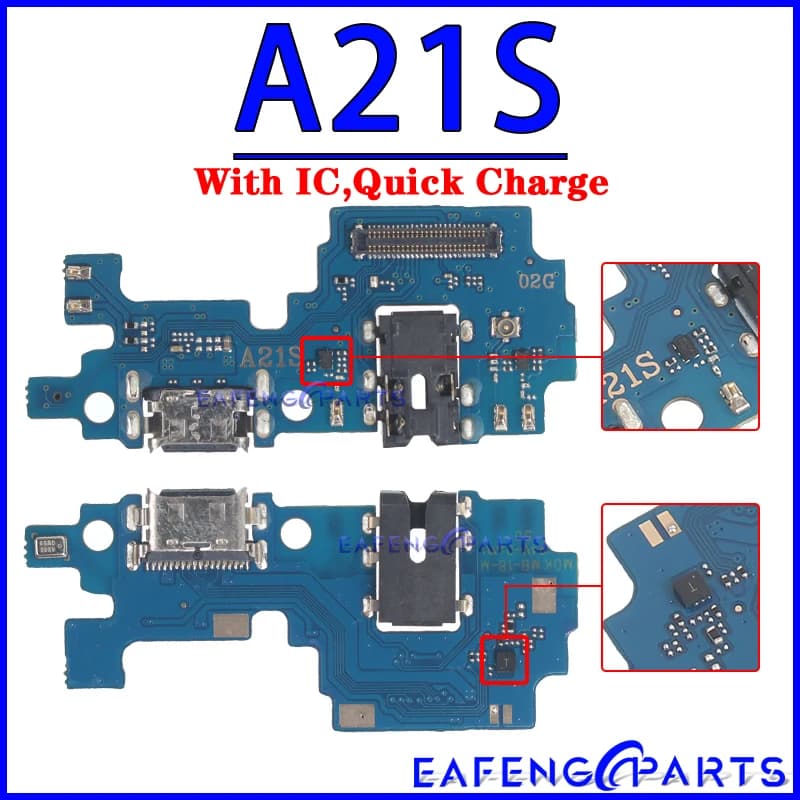Placa de carregamento USB para Samsung A01 Core A11 A21 A21S A31 A41 A51 A71