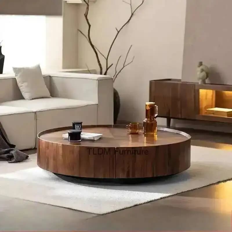 Sala inteligente café centro de café mesa mesas com móveis gavetas mesa na mesa a sala estar móveis para casa