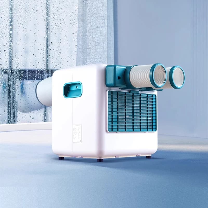 Máquina multifuncional de ar condicionado e refrigeração móvel ao ar livre, sem necessidade de instalação, ar condicionado montado em caminhão fo