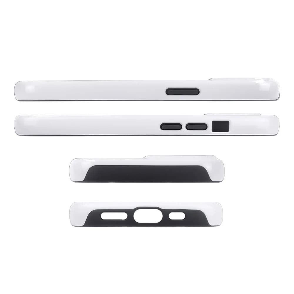 5 pçs 2 em 1 caso de telefone em branco 3d sublimação impressão capas para iphone 17 16 15 14 pro max diy impressão térmica capa traseira móvel
