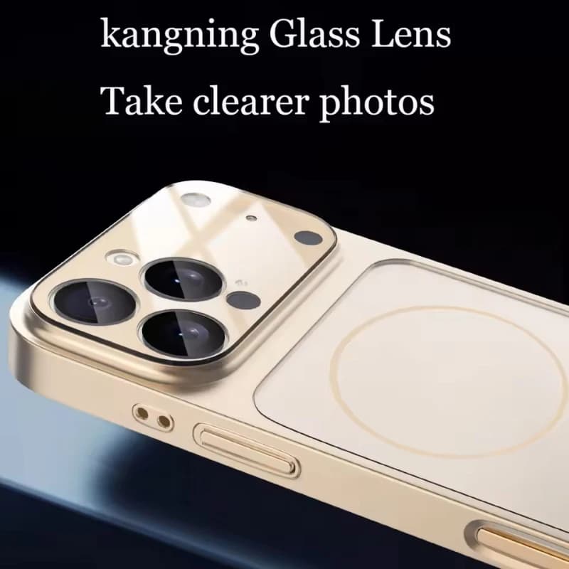 Uma capa de telefone que faz seu telefone parecer como a série 17, para iPhone 17 Pro Max 13 14 15 16 Pro Max 17 Pro Capa de telefone magnética