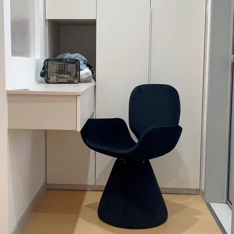 Cadeiras de maquiagem de luxo nórdico design high-end quarto penteadeira estilo creme vestiário móveis para casa cadeiras de jantar fymc