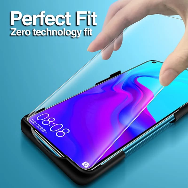 Protetor de tela Poco F5 Pro com encaixe perfeito e tecnologia zero bubbles para instalação fácil