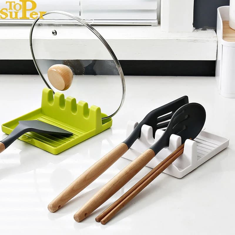 Suporte de colher de cozinha, acessórios de cozinha, garfo, espátula, rack, suprimentos de cozinha, organizador de armazenamento, utensílios para conveniência da cozinha