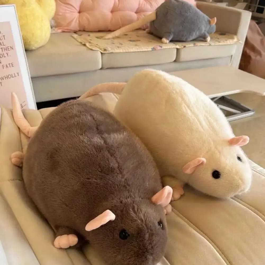Bonito brinquedo de pelúcia dos desenhos animados mouse boneca macio oversized flor ramo rato animal sofá lance travesseiro almofada presente aniversário decoração