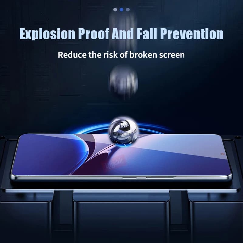 Protetor de tela Xiaomi Redmi Turbo 4 resistente a quedas e prova de explosão para linha Note