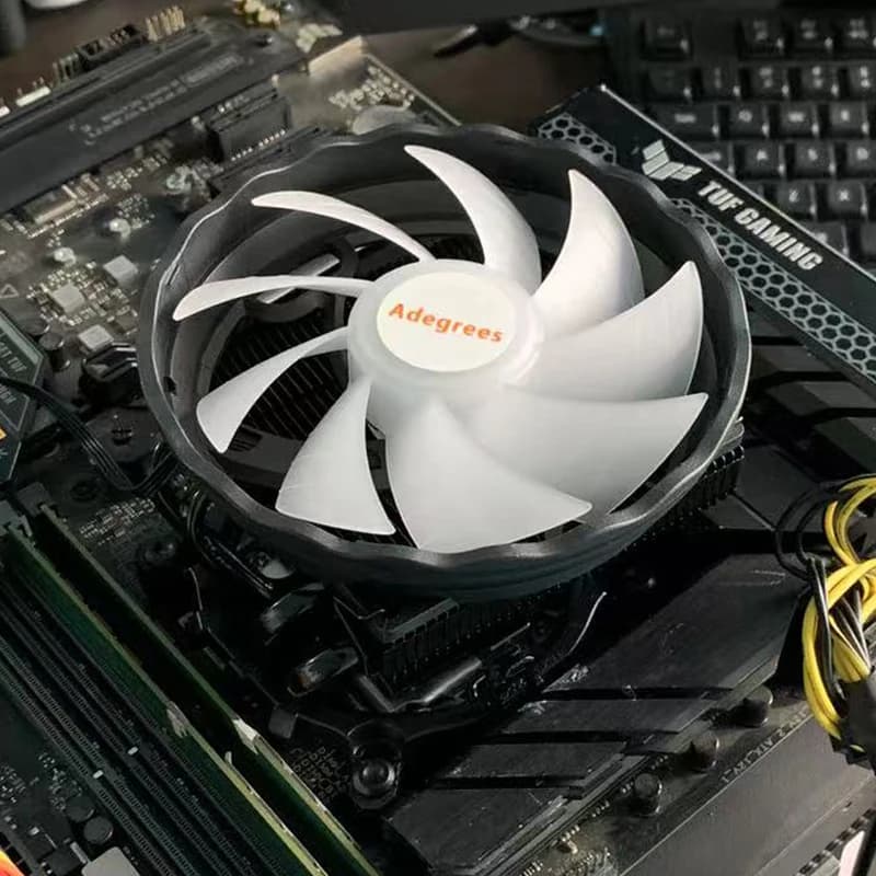 X99 cpu cooler de ar 4 tubos de calor processador pc 3pin/4pin ventilador para intel lga 775 1366 1150 1151 1155 1200 1700 2011 x79 amd